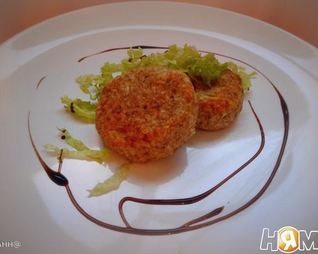 Куриные котлеты с отрубями и сельдереем