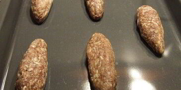 мясные котлетки запеченые с овощами