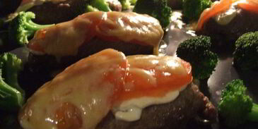 мясные котлетки запеченые с овощами