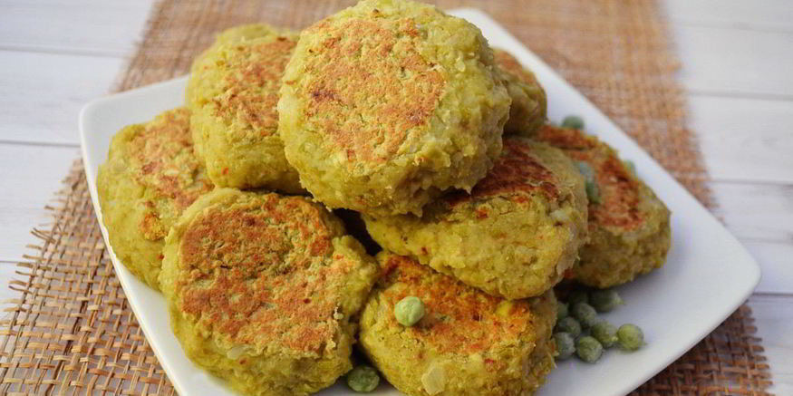 Рецепт постных гороховых котлет