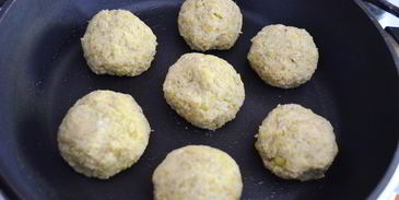 постные гороховые котлеты