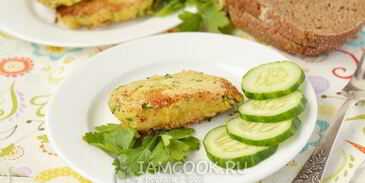 постные котлеты из фасоли