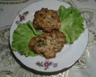 Рубленые котлеты из свинины