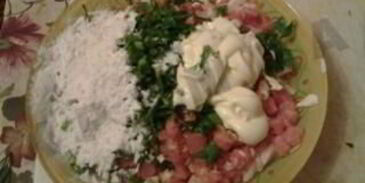 рубленые котлеты из свинины