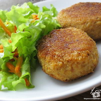 Рыбно-овощные котлеты