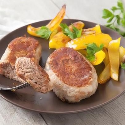 Рыбные котлеты из кеты