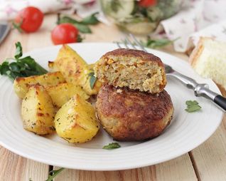 Рыбные котлеты из путассу