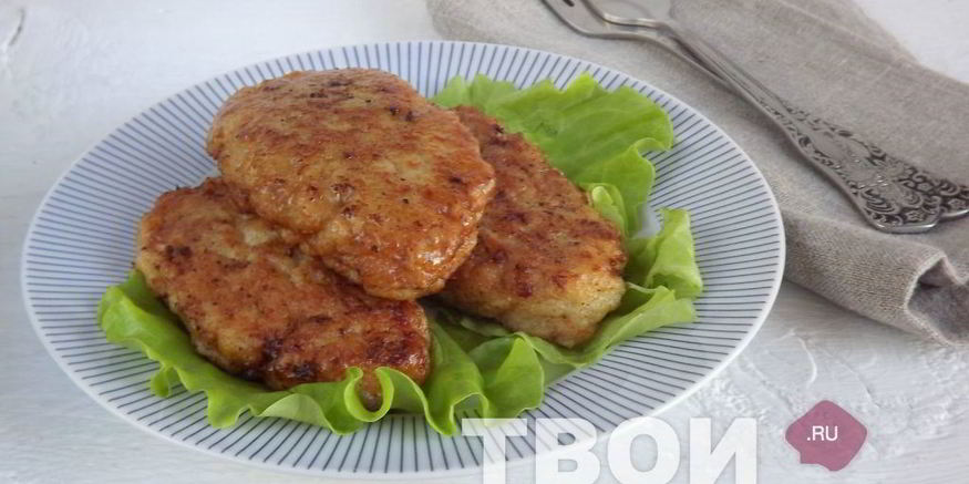 Рецепт рыбных котлет