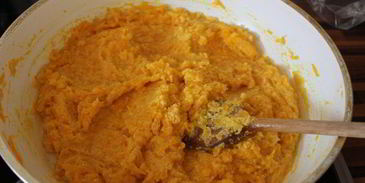 тыквенные котлеты с начинкой