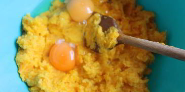 тыквенные котлеты с начинкой