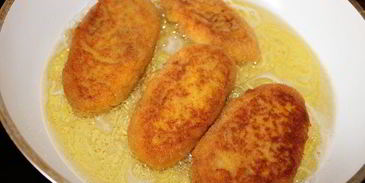 тыквенные котлеты с начинкой