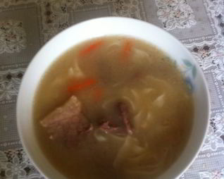 Лапша из конины