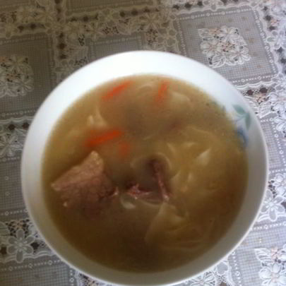 Лапша из конины