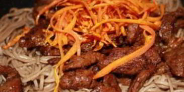 лапша с говядиной