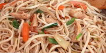 лапша вок с курицей