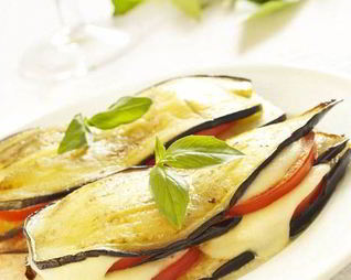 Быстрая лазанья из баклажанов