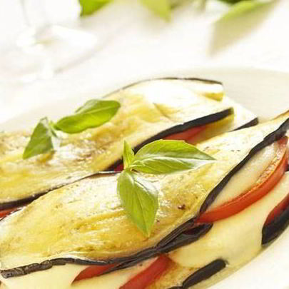 Быстрая лазанья из баклажанов