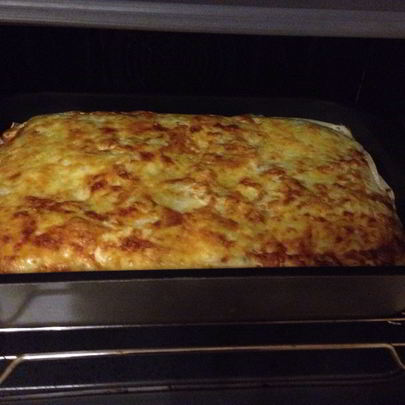 Диетическая лазанья с лавашом