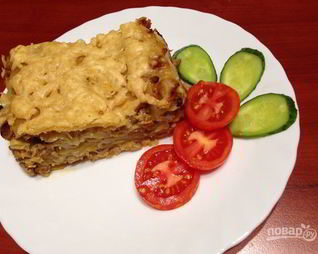 Домашняя лазанья простая