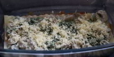 грибная лазанья