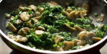 грибная лазанья