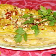 Рецепт Куриной лазанья с курицей