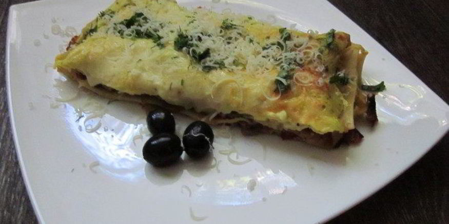 Рецепт лазаний грибная