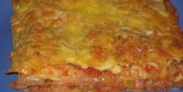 лазанья из лаваша