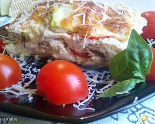 Лазанья кабачковая
