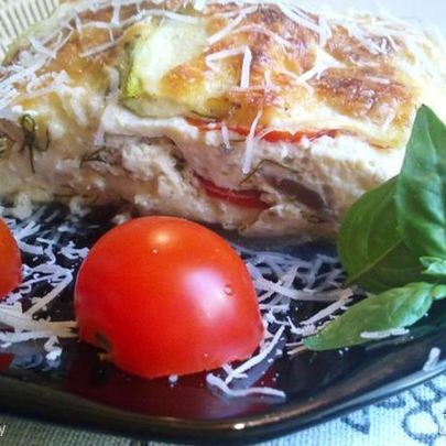 Лазанья кабачковая