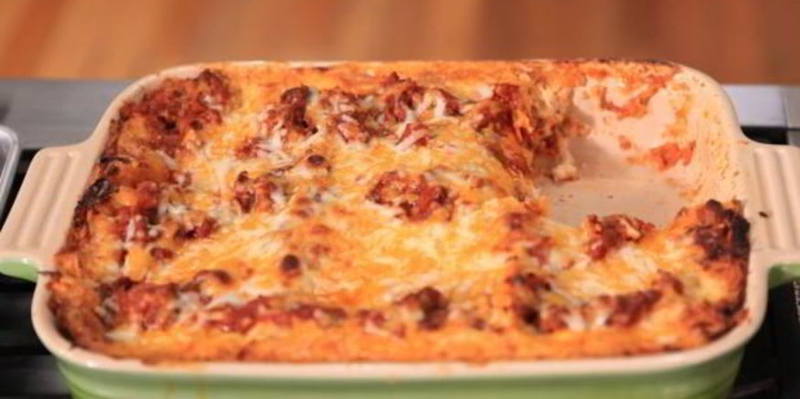 Рецепт лазаний классическая с соусом бешамель