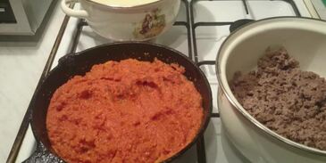 лазанья мясная