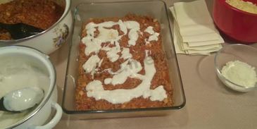 лазанья мясная