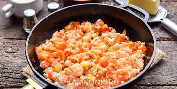 лазанья на сковороде