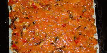 лазанья с баклажаном