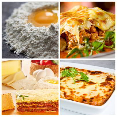 Лазанья с домашним тестом