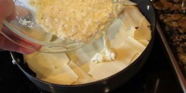 лазанья с фаршем и творогом