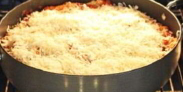 лазанья с фаршем и творогом