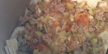 лазанья с фаршем в мультиварке