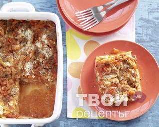 Лазанья с фаршем