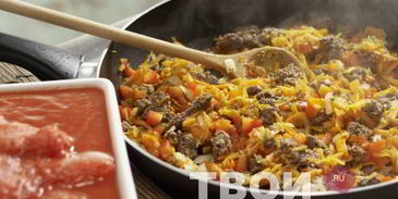 лазанья с фаршем