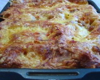 Лазанья с индейкой