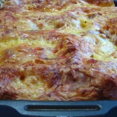 Лазанья с индейкой