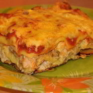 Рецепт Лазаний с курицей и шампиньонами