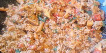 лазанья с лисичками и сельдереем