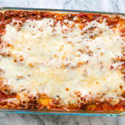 Лазанья с томатным соусом