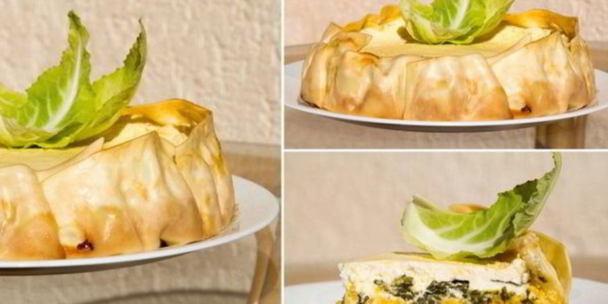 Рецепт лазаний с тыквой, шпинатом и рикоттой