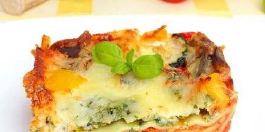 Рецепт лазаний со шпинатом, картофелем и цуккини