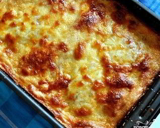 Ленивая лазанья из лаваша