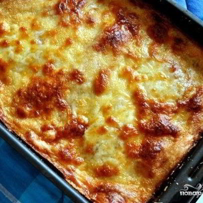 Ленивая лазанья из лаваша